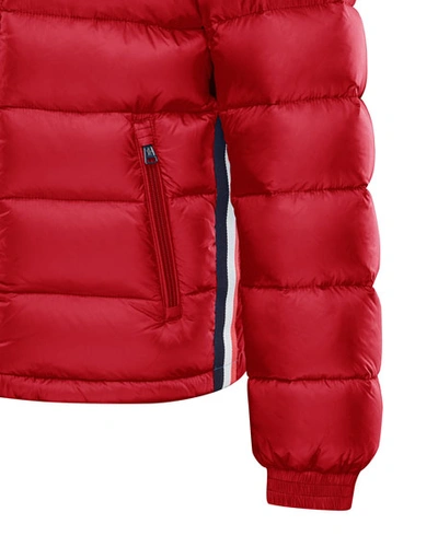 Shop Moncler New Gastonet Puffer Coat In Red
