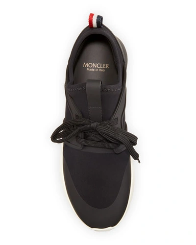 Shop Moncler Emilia Sneakers In Black