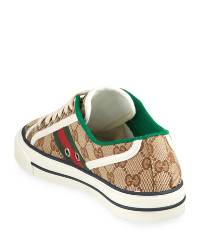 Shop Gucci Tennis 1977 Sneakers In Beige