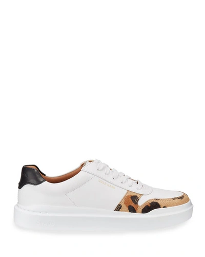 Shop Cole Haan Grandpro Rally Court Sneakers In Animal Print