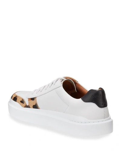 Shop Cole Haan Grandpro Rally Court Sneakers In Animal Print