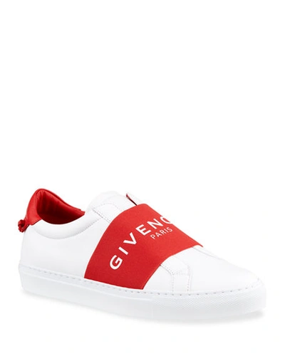 Shop Givenchy Urban Street Logo Sneakers In White