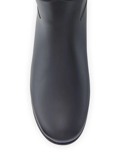 Shop Hunter Original Refined Tall Matte Rain Boots In Black