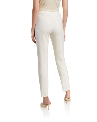 Shop Ralph Lauren Simone Wool Pants In White