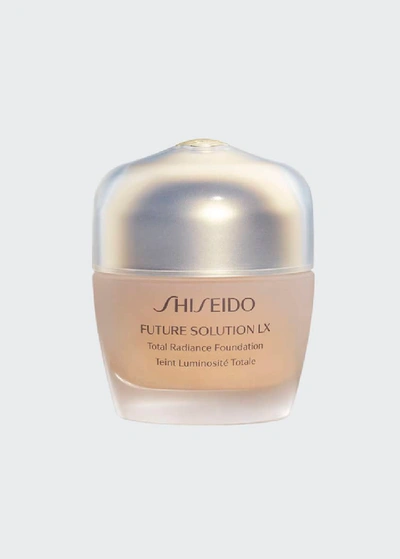 Shop Shiseido Future Solution Lx Total Radiance Foundation Spf 20 In Golden 4