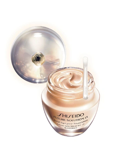 Shop Shiseido Future Solution Lx Total Radiance Foundation Spf 20 In Golden 4