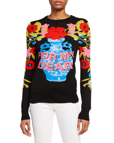 Shop Libertine For My Dear Crewneck Sweater In Multi Pattern