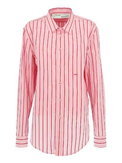 Shop Off-white Clothing In Pink, Red