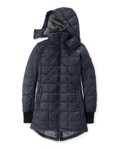 Shop Canada Goose Ellison Packable Quilted Jacket In Blue