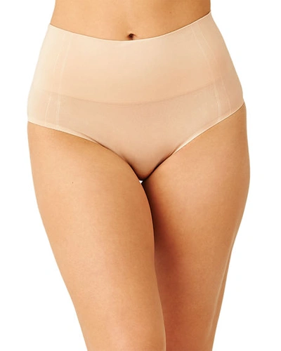 Shop Wacoal Smooth Series Shaping Briefs In Sand