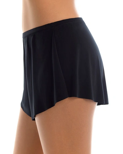 Shop Magicsuit Jersey Tap Shorts Swim Bottom In Black