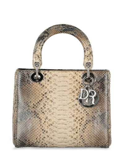 Pre-owned Dior Lady  In Beige