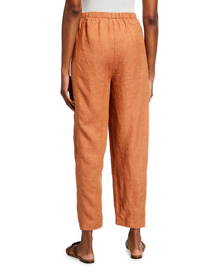 eileen fisher wool lantern pants