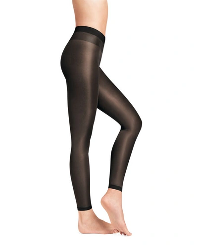 Shop Wolford Satin Touch 20 Leggings In Black
