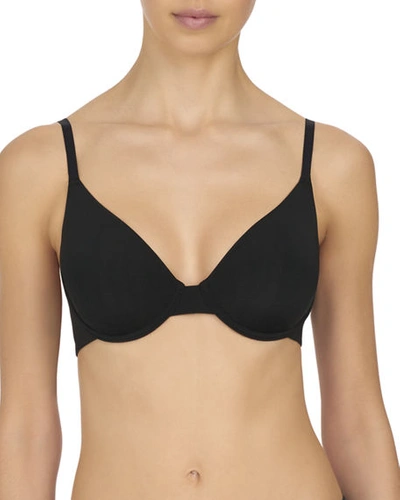 Shop Natori Minimal Convertible Underwire Bra In Black