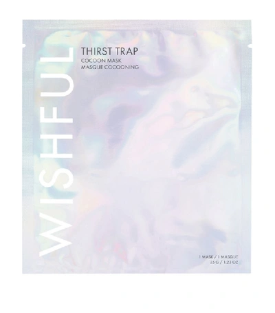 Shop Huda Beauty Wishful Thirst Trap Cocoon Sheet Mask (35g) In White