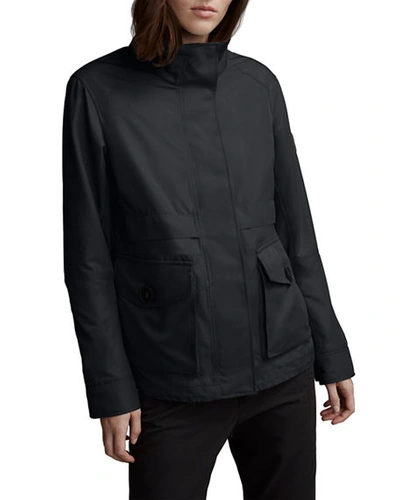 Shop Canada Goose Elmira Water-resistant Jacket In Black