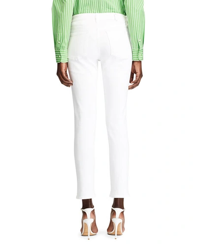 Shop Ralph Lauren 160 Skinny Denim Jeans In White