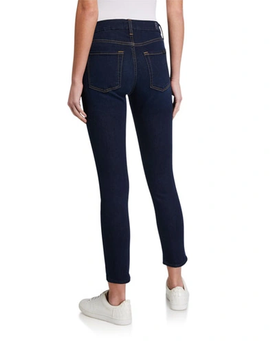 Shop 7 For All Mankind The Ankle Skinny Jeans In Siltridtru