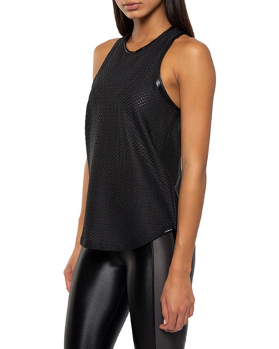 Shop Koral Aerate Performance Mesh Tank In Midnight Camo