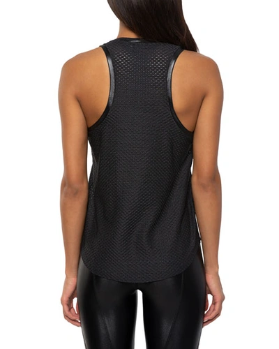 Shop Koral Aerate Performance Mesh Tank In Midnight Camo