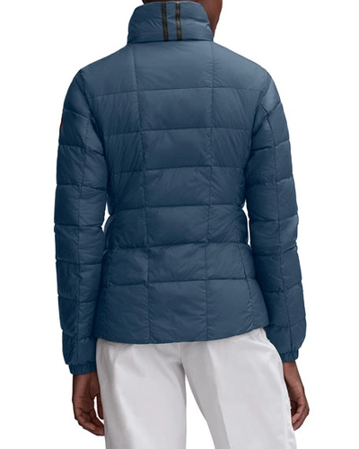 Shop Canada Goose Abbott Packable Puffer Jacket In Blue
