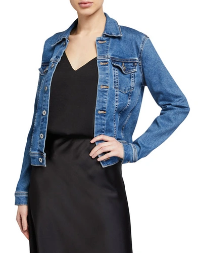 Shop Ag Robyn Denim Jacket In Prosperity