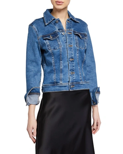 Shop Ag Robyn Denim Jacket In Prosperity