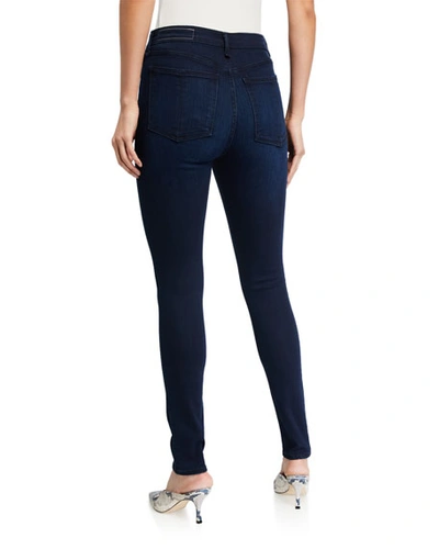 Shop Rag & Bone Nina High-rise Skinny Ankle Jeans In New Gate