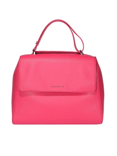Shop Orciani Sveva Micron Medium Bag In Pink