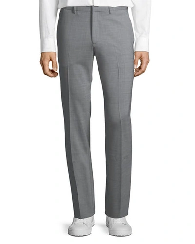 Theory Men's Mayer New Tailored Wool Pant In Chrome Melange