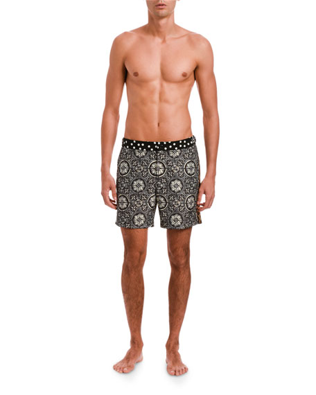 dolce and gabbana mens swim trunks