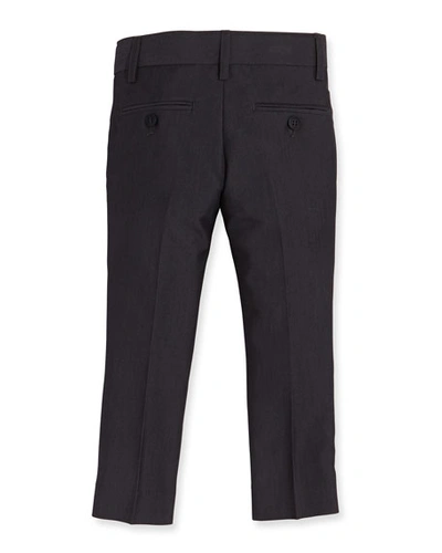 Appaman Boys' Two-piece Mod Suit, Vintage Black, 2t-14 In Black