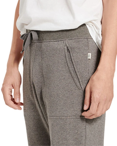 Shop Ugg Men's Gifford Fleece-lined Lounge Pants In Gray