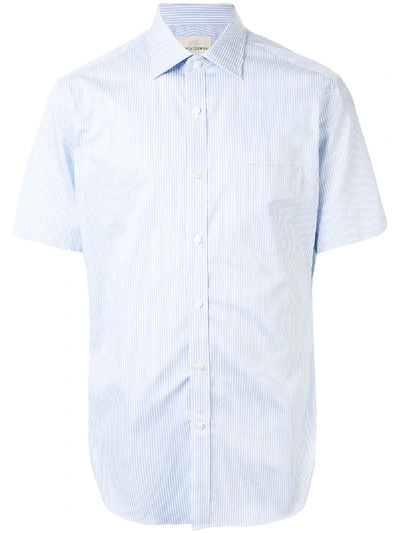 Shop Kent & Curwen Chest Pocket Shirt In Blue
