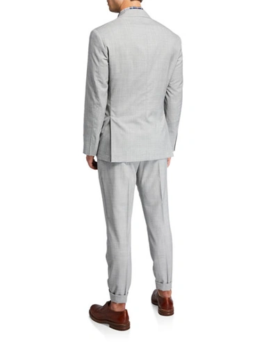 Shop Brunello Cucinelli Men's Solid Wool Two-piece Suit In Gray