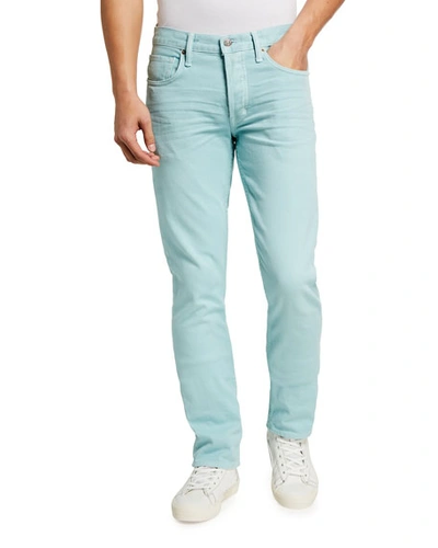 Shop Tom Ford Men's Sky Straight-leg Jeans In Blue