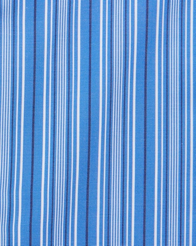 Shop Brioni Men's Multi-stripe Dress Shirt In Blue