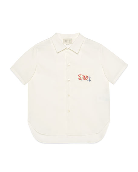 gucci collared shirt
