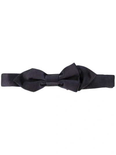 Tonello Silk Bow Tie In Blue