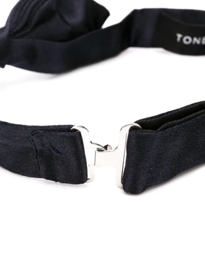 Tonello Silk Bow Tie In Blue