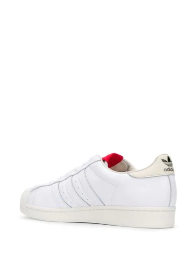 Shop Adidas By 424 Superstar Sneakers In Neutrals