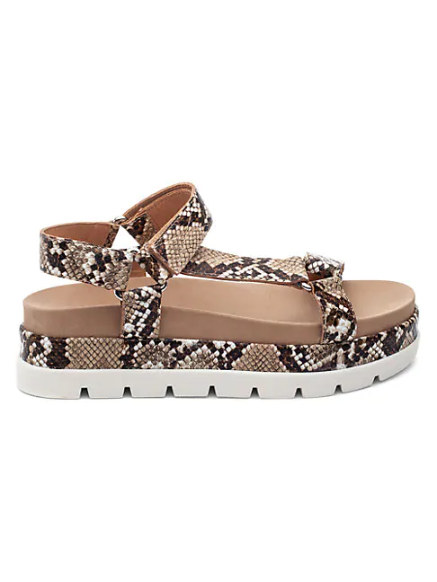 j slides snakeskin