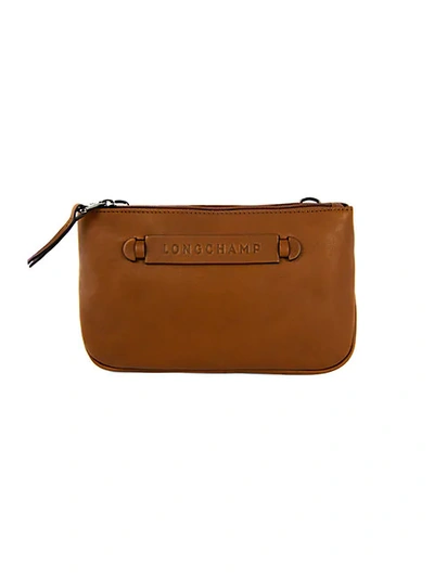 Longchamp 3D S Crossbody bag Tobacco - Leather (10215HCV004)