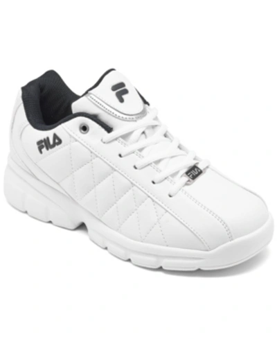 Shop Fila Men's Fulcrum 3 Casual Sneakers From Finish Line In White