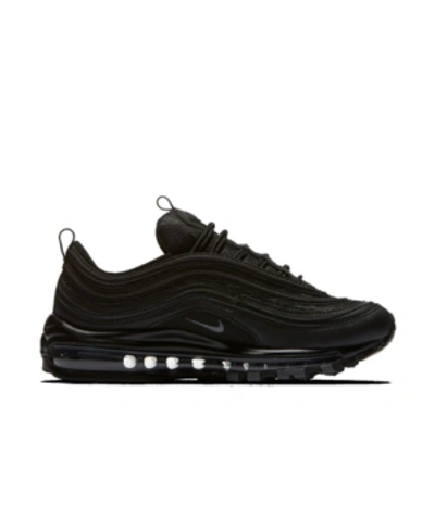 Shop Nike Women's Air Max 97 Casual Sneakers From Finish Line In Black