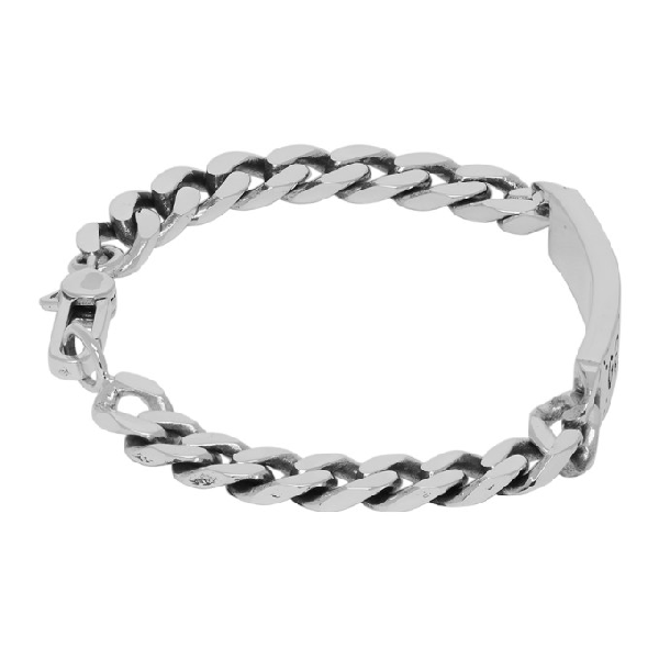 Gucci Sterling Silver Ghost Bracelet In 925 Sterling Silver | ModeSens