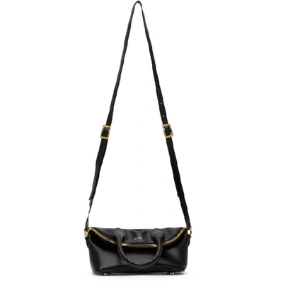 Shop Sacai Black Small Classic Fold Duffle Bag In 001 Black