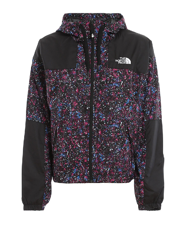 north face multicolor jacket