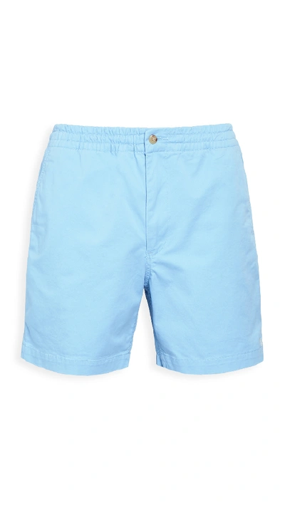 Shop Polo Ralph Lauren Classic Prepster Shorts In Blue